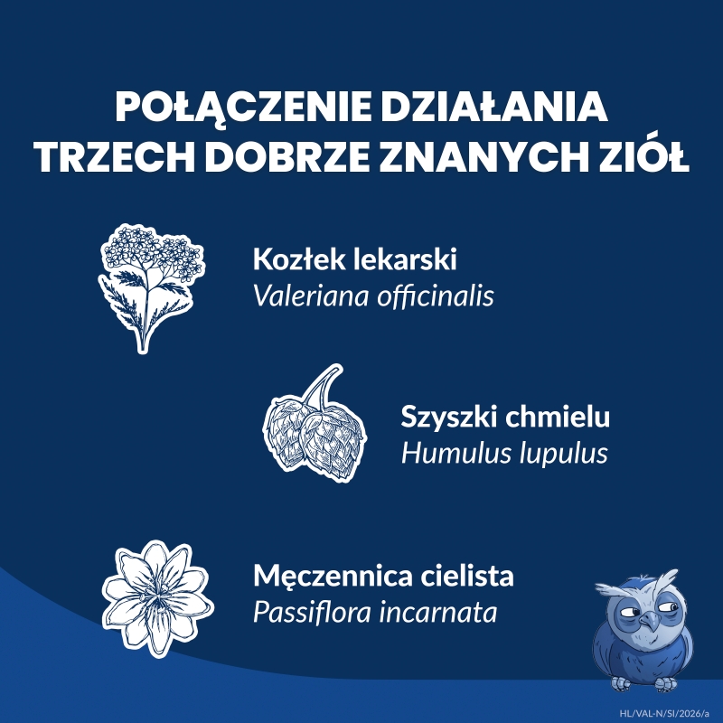 Valused Noc Plus, tabletki ułatwiające zasypianie, 30 szt.