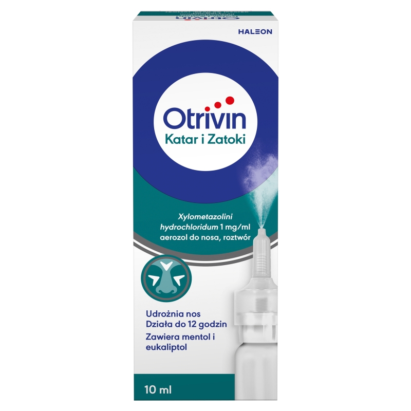 Otrivin Katar i Zatoki aerozol udrażniający nos, butelka 10 ml