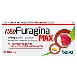 neoFuragina Max tabletki na zakażenie dróg moczowych, 25 szt.