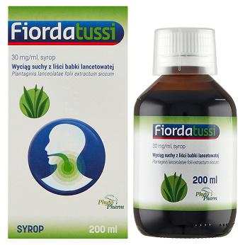Fiordatussi, syrop na podrażnienia jamy ustnej oraz suchy kaszel, 200 ml