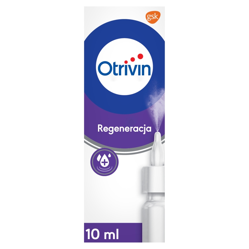 Otrivin Regeneracja, aerozol udrażniający nos, butelka 10 ml
