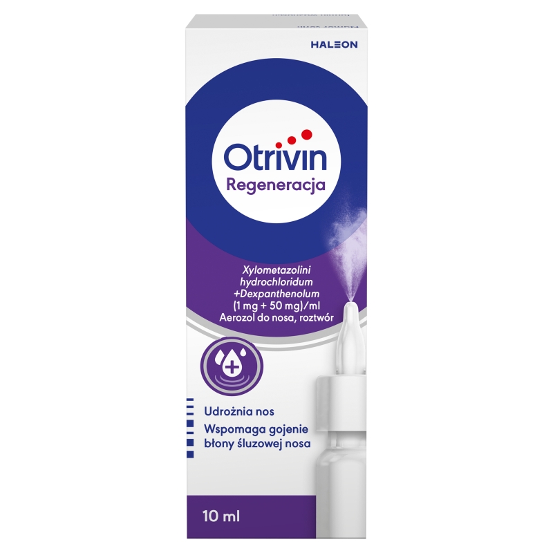 Otrivin Regeneracja aerozol udrażniający nos, butelka 10 ml