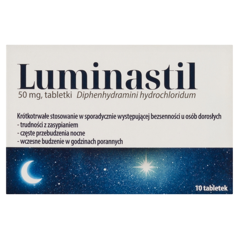 Luminastil, tabletki o działaniu nasennym, 10 szt.