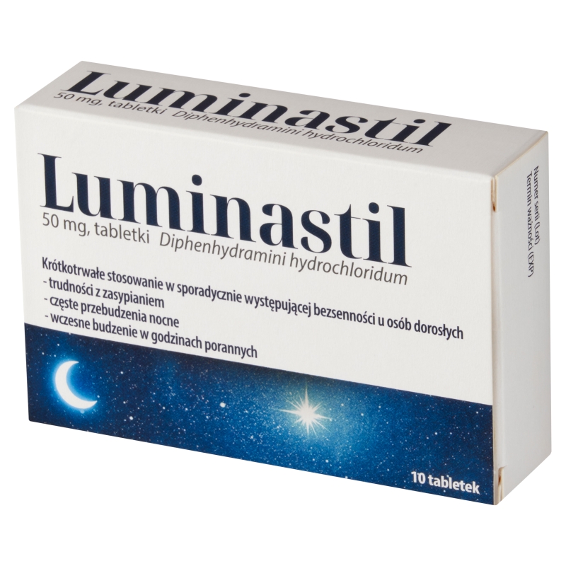 Luminastil, tabletki o działaniu nasennym, 10 szt.