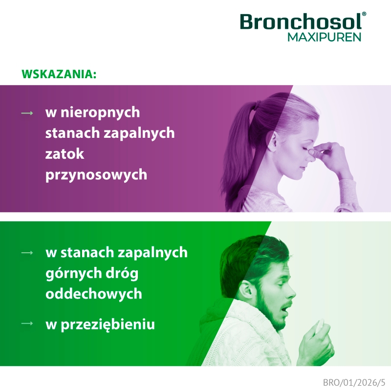 Bronchosol Maxipuren, 30 kapsułek dojelitowych