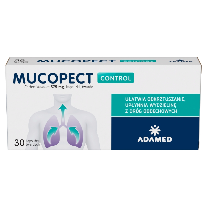 Mucopect Control , kapsułki, 30 szt.