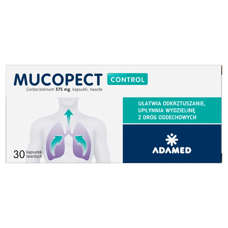 Mucopect Control , kapsułki, 30 szt.