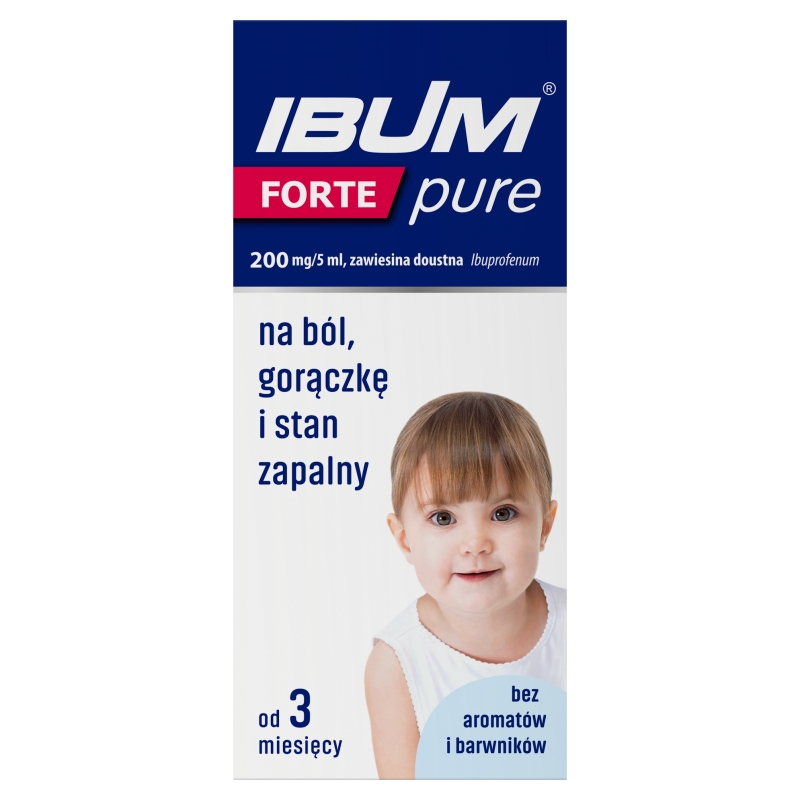 Ibum Forte Pure  zawiesina przeciwbólowa, przeciwgorączkowa, przeciwzapalna, 100 g