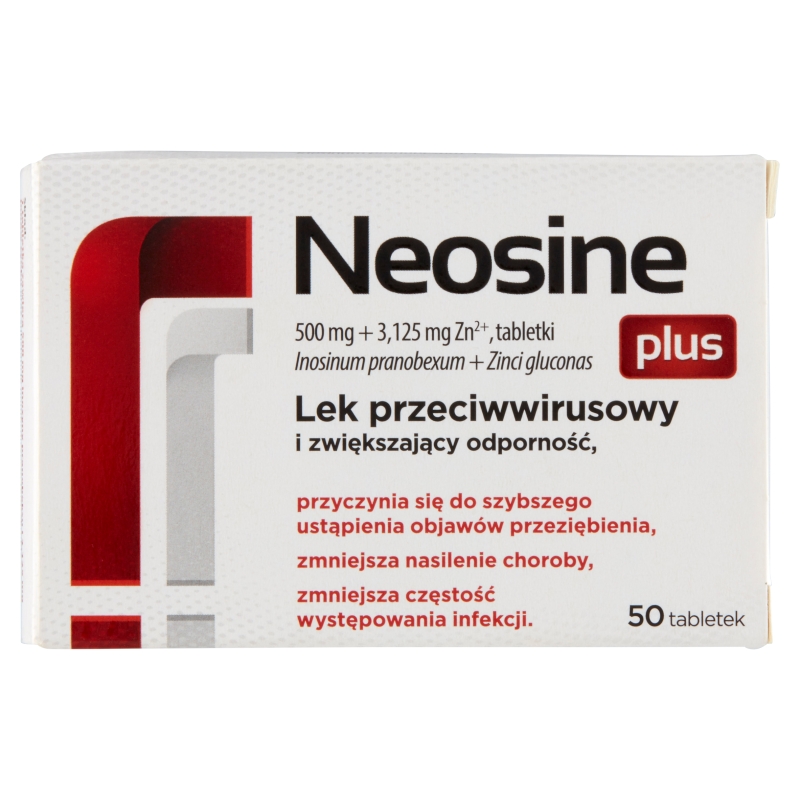 Neosine Plus, tabletki przeciwwirusowe na odporność, 50 szt.