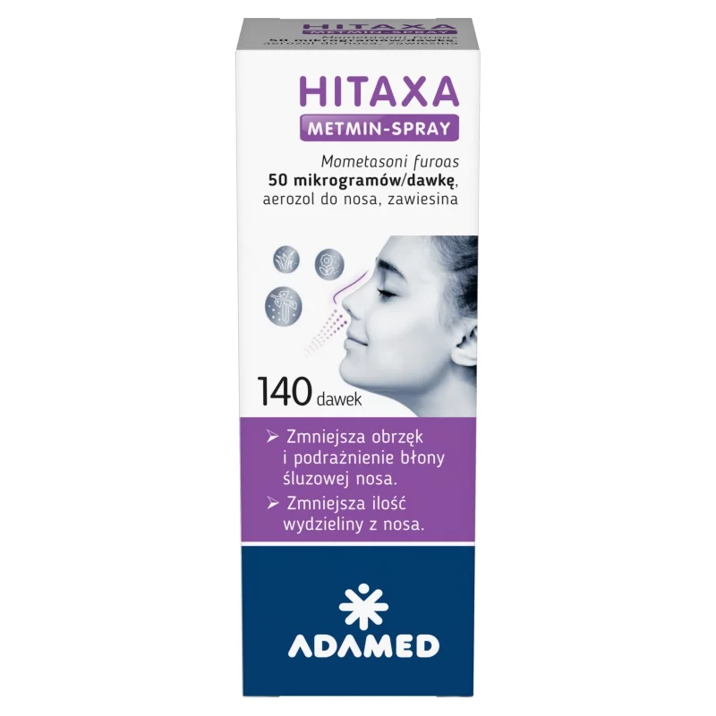 Hitaxa Metmin-Spray, aerozol, 140 dawek