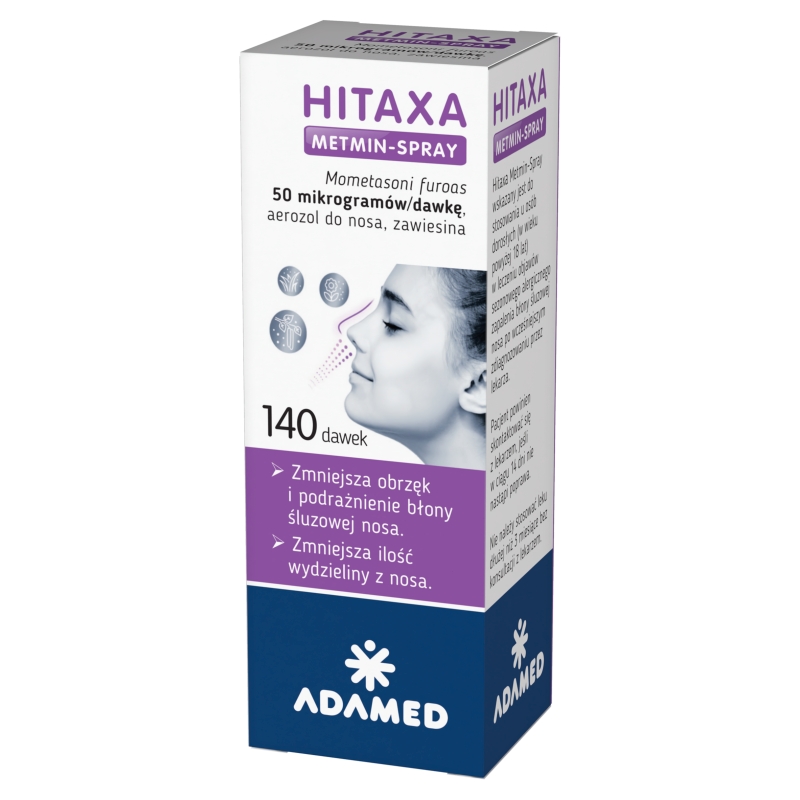 Hitaxa Metmin-Spray, aerozol, 140 dawek