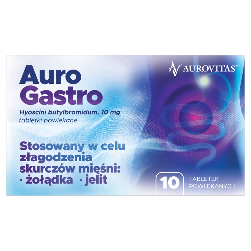 AuroGastro 10 mg 10 tabletek powlekanych
