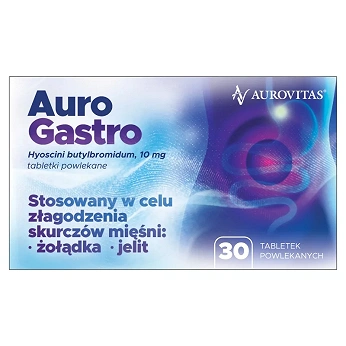 Auro Gastro 10 mg, 30 tabletek powlekanych