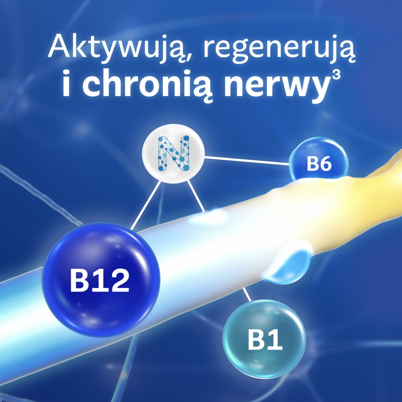 Neurobion Advance, 100 mg+50 mg+1 mg, tabletki powlekane, 30 szt.