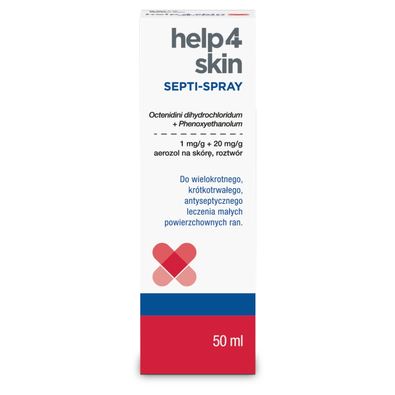 Help4Skin Septi-Spray, aerozol na skórę, 50 ml