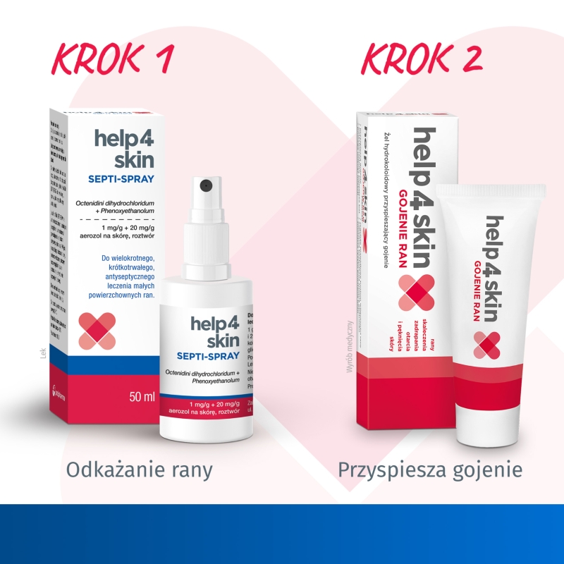 Help4Skin Septi-Spray, aerozol na skórę, 50 ml