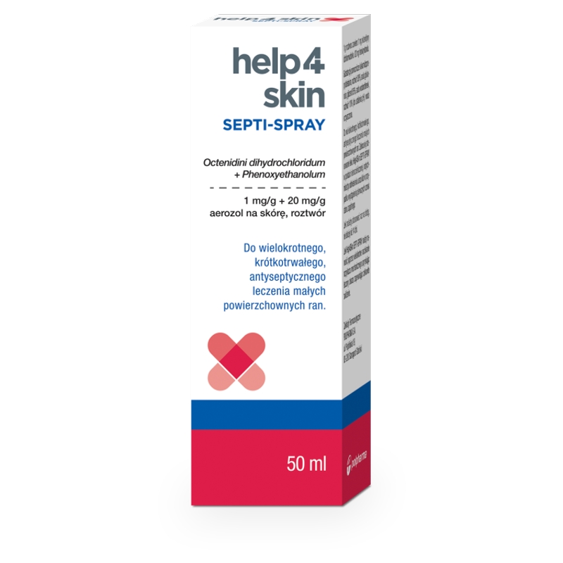 Help4Skin Septi-Spray aerozol na skórę, 50 ml