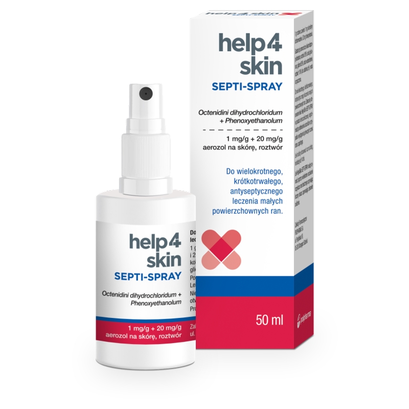 Help4Skin Septi-Spray, aerozol na skórę, 50 ml