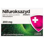 Nifuroksazyd Aflofarm 200 mg 12 tabletek