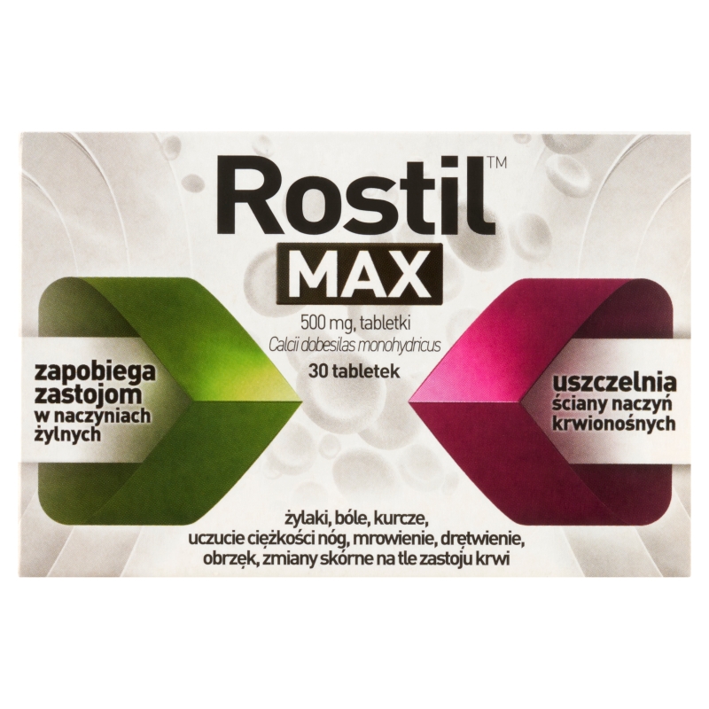 Rostil Max 500 mg 30 tabletek