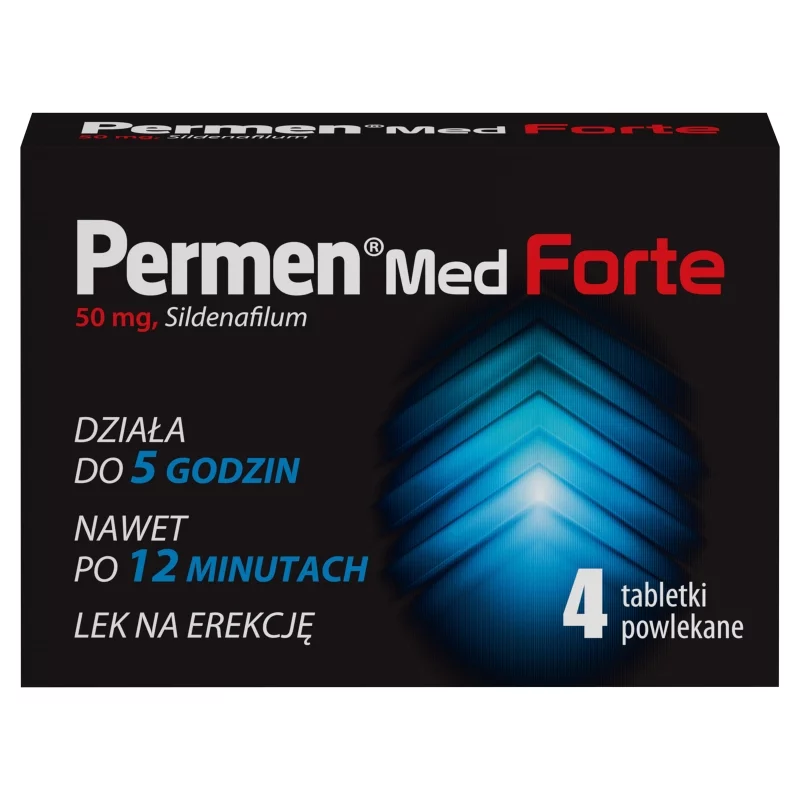 Permen Med Forte, lek na erekcję, 4 szt.