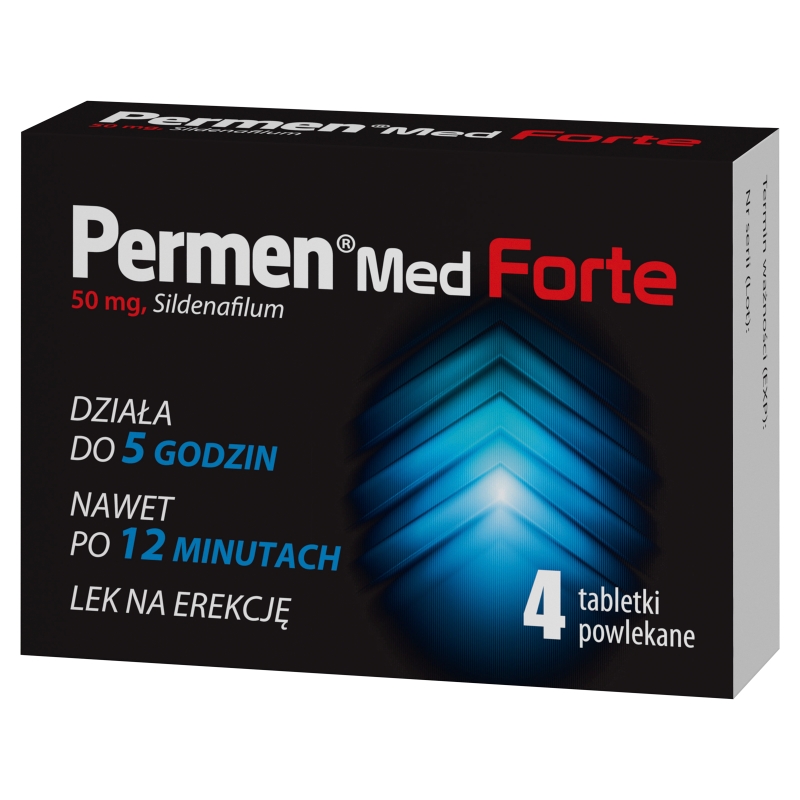 Permen Med Forte, lek na erekcję, 4 szt.