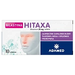 Bilastyna Hitaxa tabletki łagodzące objawy alergii, 10 szt.