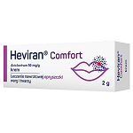 Heviran Comfort krem wspomagający leczenie opryszczki, 2 g