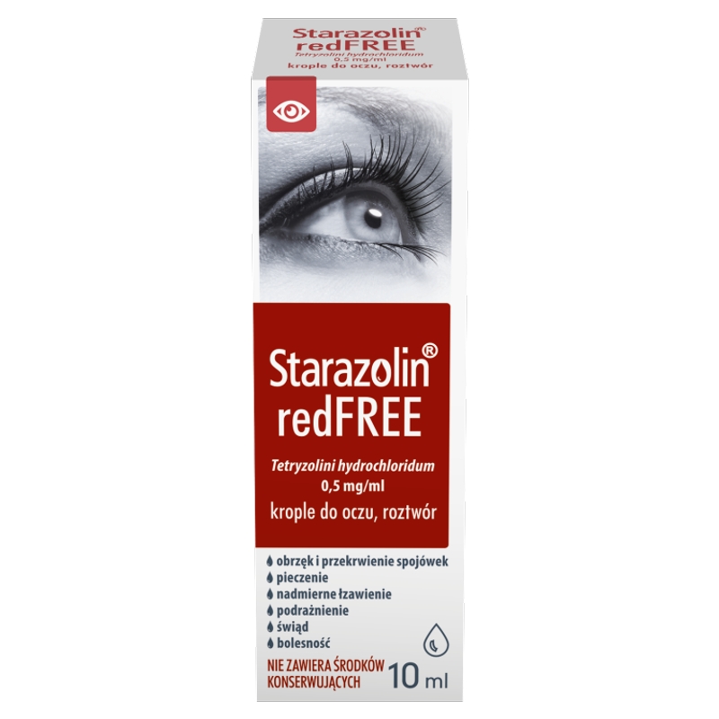 Starazolin Redfree, krople, 10 ml