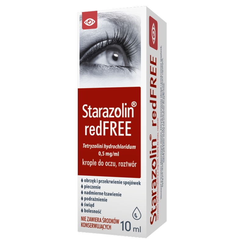 Starazolin Redfree, krople, 10 ml