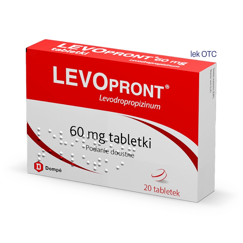 Levopront 60 mg, 20 tabletek