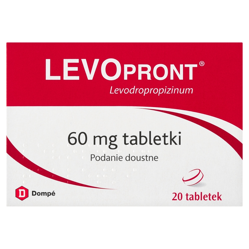 Levopront 60 mg 20 tabletek