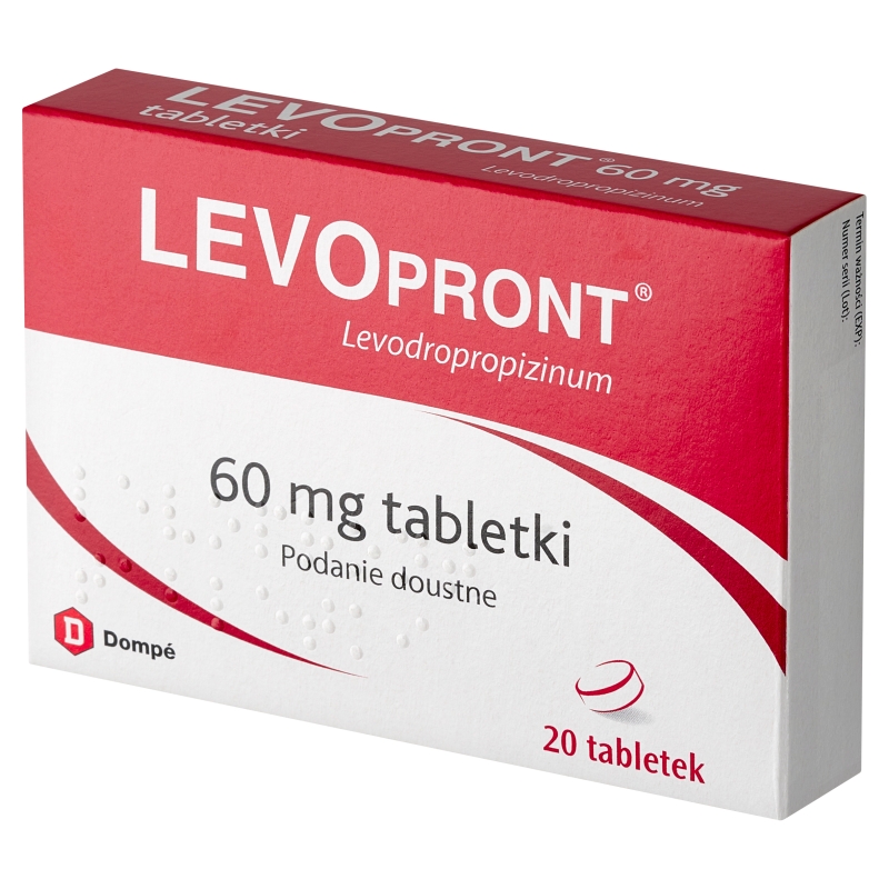Levopront 60 mg, 20 tabletek