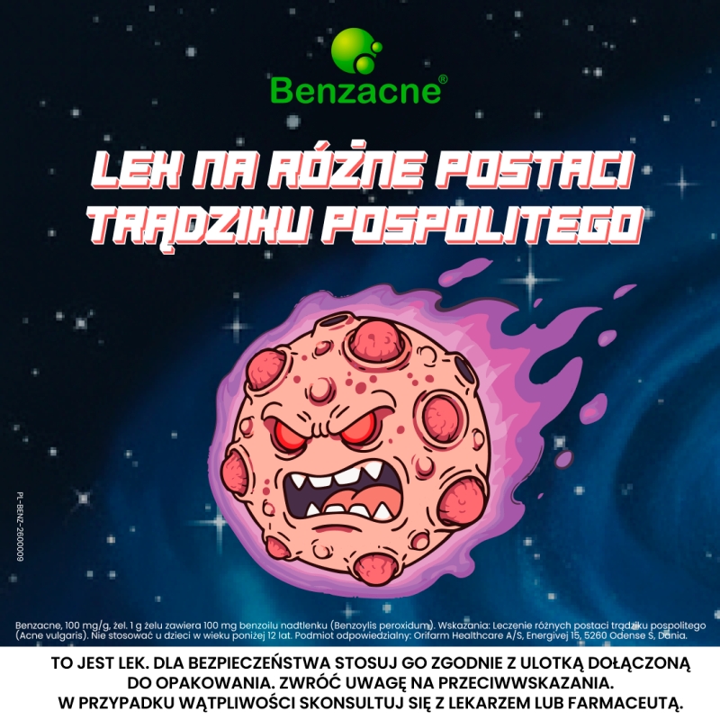 Benzacne 100 mg/g, żel, 20 g