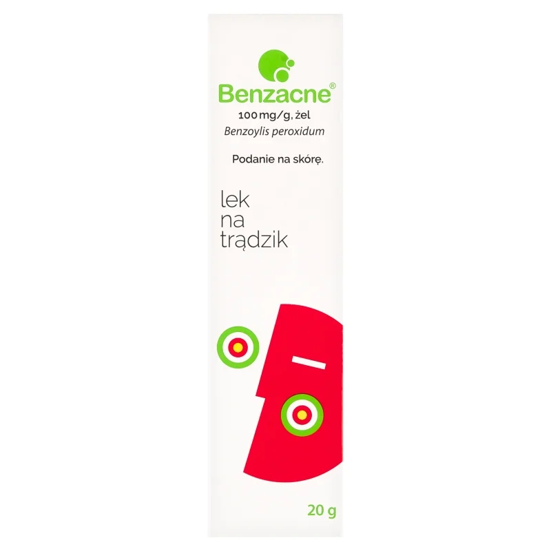 Benzacne 100 mg/g żel, 20 g