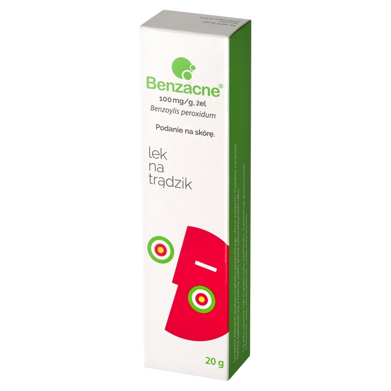 Benzacne 100 mg/g, żel, 20 g