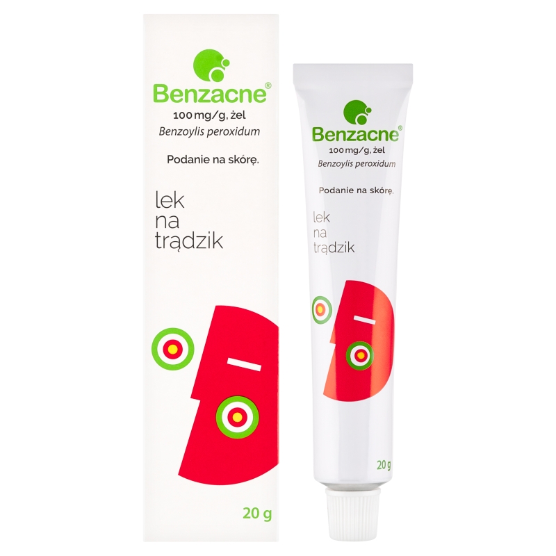 Benzacne 100 mg/g, żel, 20 g
