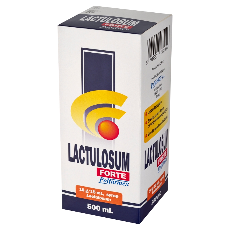 Lactulosum Forte 10 g/15 ml, płyn, 500 ml