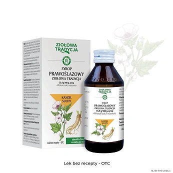 Ziołowa Tradycja, syrop prawoślazowy, 125 g
