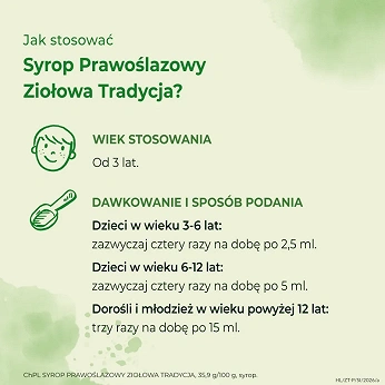 Ziołowa Tradycja, syrop prawoślazowy, 125 g