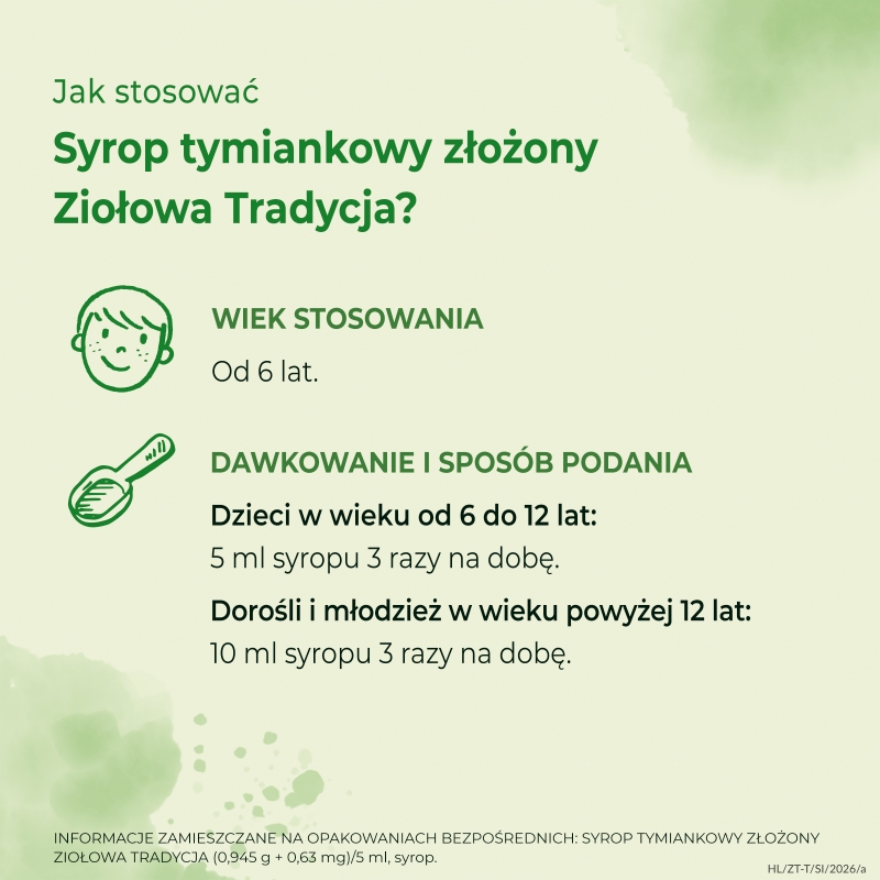 Syrop tymiankowy złożony, na kaszel suchy, 125 g