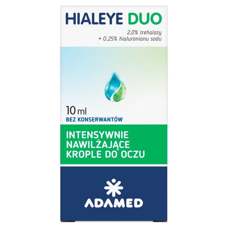 Hialeye DUO, krople intensywnie nawilżające do oczu, butelka 10 ml