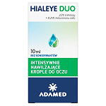 Hialeye DUO krople intensywnie nawilżające do oczu, butelka 10 ml
