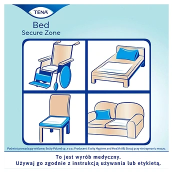 TENA Bed Plus, podkłady chłonne na łóżko 60 x 90 cm, 30 szt.