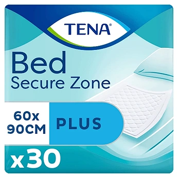 TENA Bed Plus, podkłady chłonne na łóżko 60 x 90 cm, 30 szt.