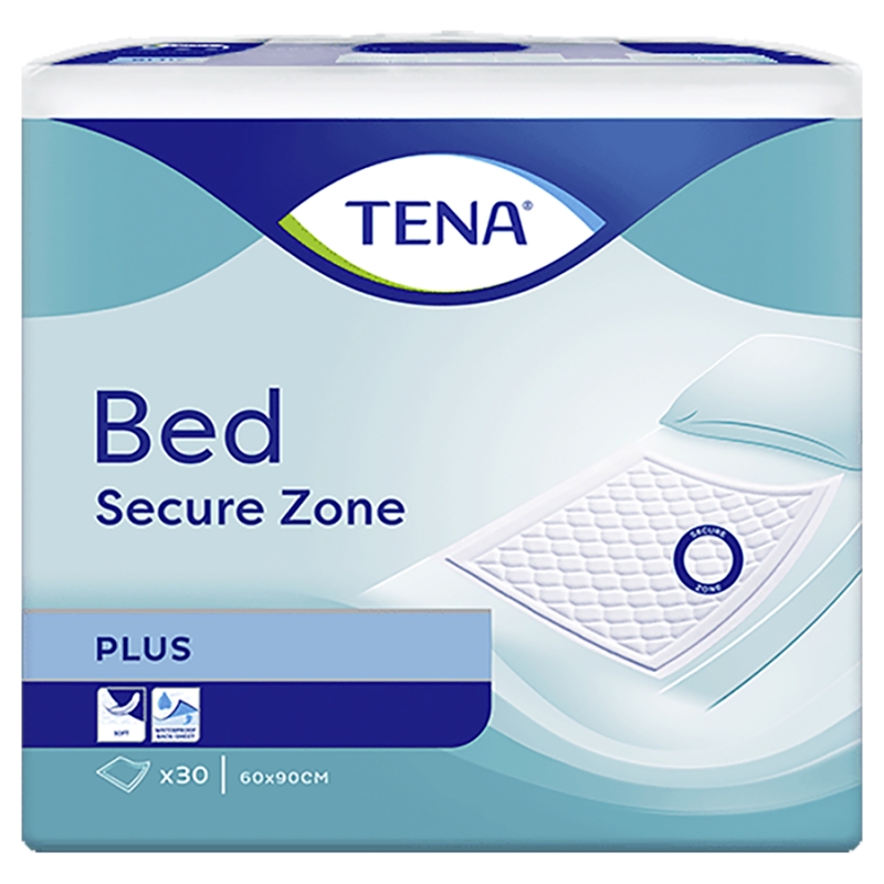 TENA Bed Plus podkłady chłonne na łóżko 60 x 90 cm, 30 szt.