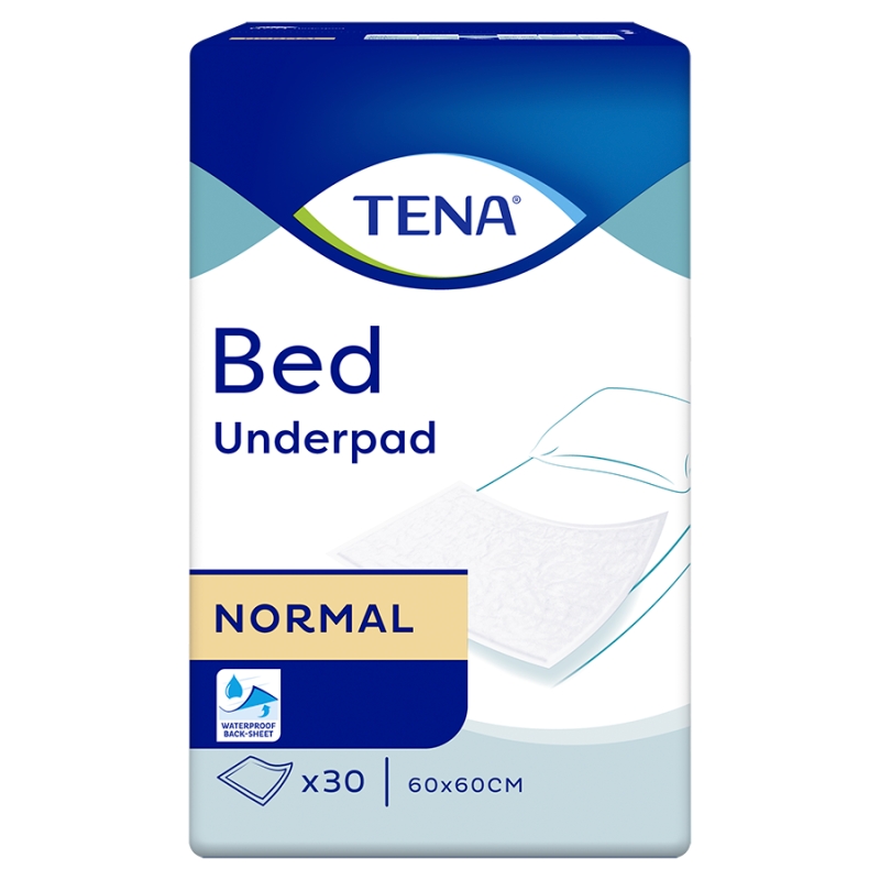 TENA Bed Normal  podkłady chłonne, 60 x 60 cm, 30 szt.