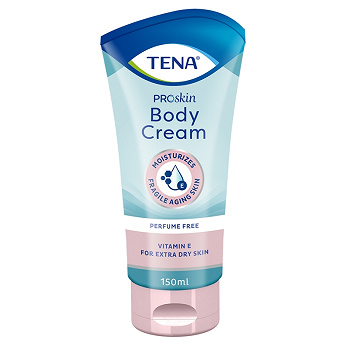 Tena Skin Cream, krem nawilżający z witaminą E, 150 ml