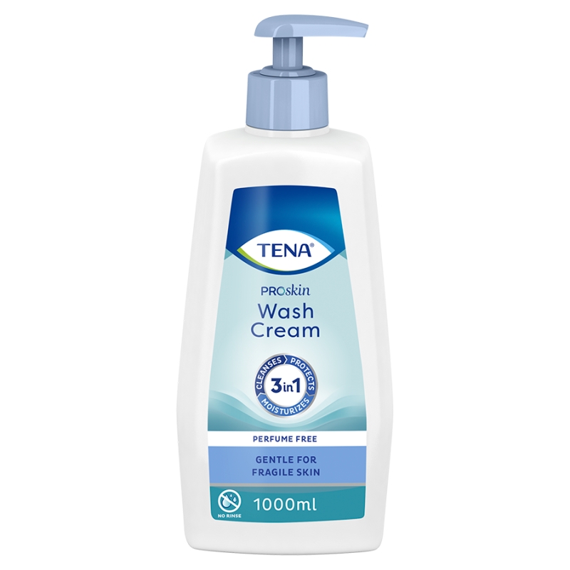 TENA WASH CREAM  krem myjący, 1 l