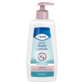 TENA SKIN LOTION , balsam nawilżający do ciała z witaminą E, 500 ml